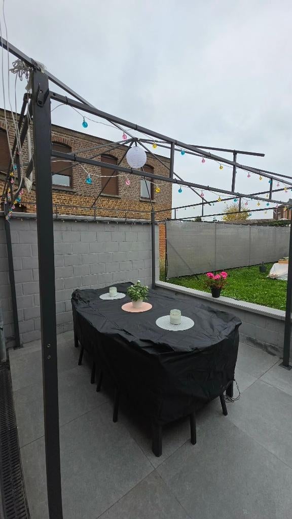 Tonnelle 3x3, Ophalen, Minder dan 4 meter, Zo goed als nieuw, Stertent