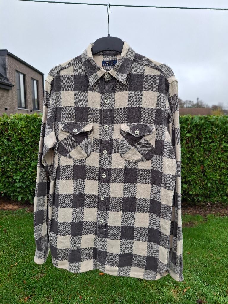 Sur chemise  Polo Ralf Lauren taille M, Tour de cou 39/40 (M), Gris, Enlèvement ou Envoi, Comme neuf