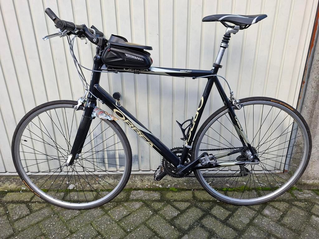 Orbea asphalt maat 60, Ophalen