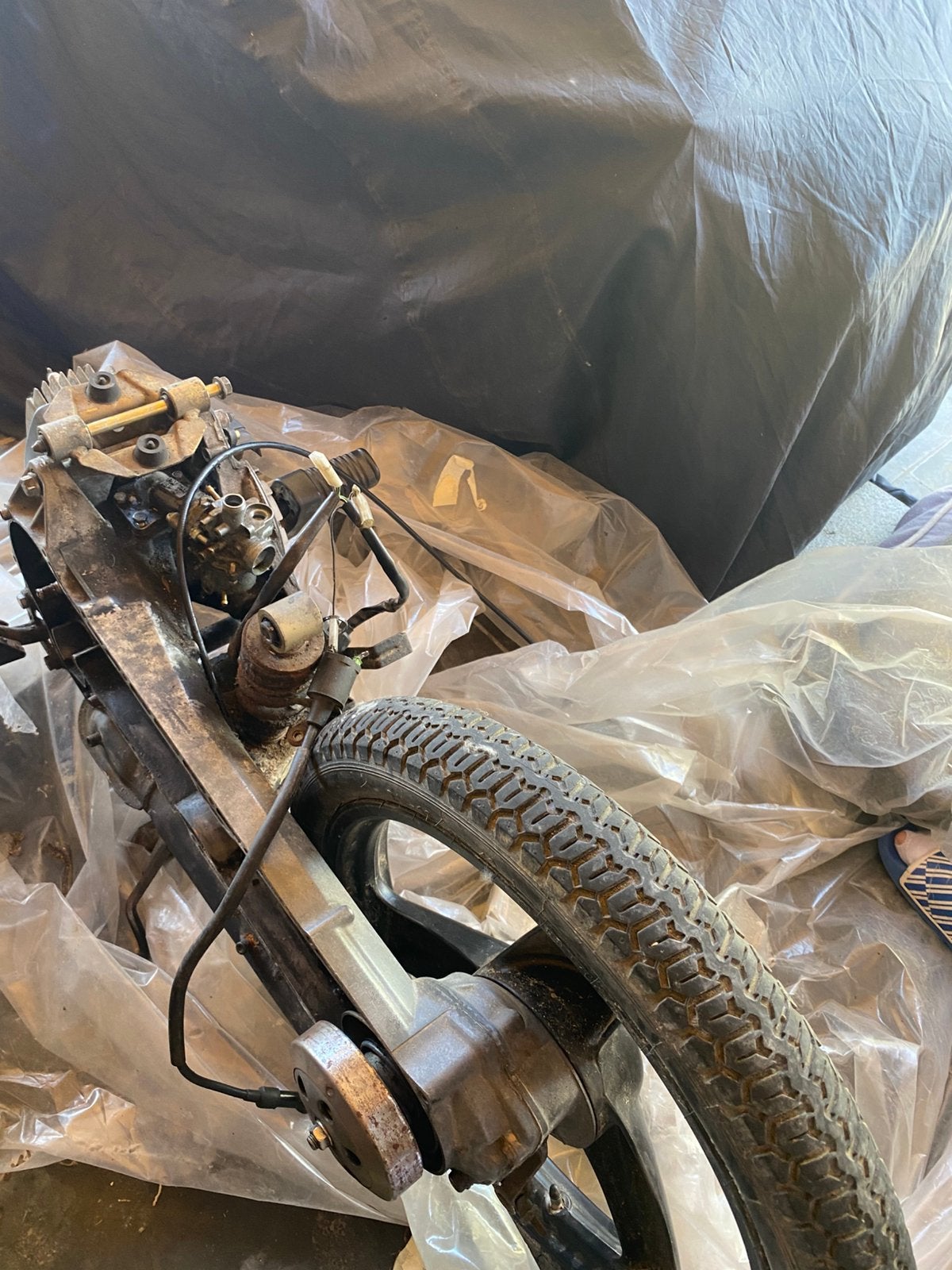 peugeot fox blok tekoop, Fietsen en Brommers, Ophalen, Gebruikt, Blok