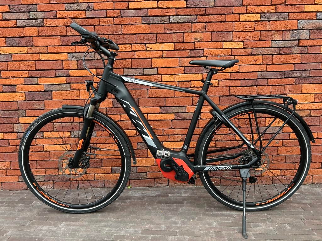 Elektrische fiets ktm macina sport, Ophalen