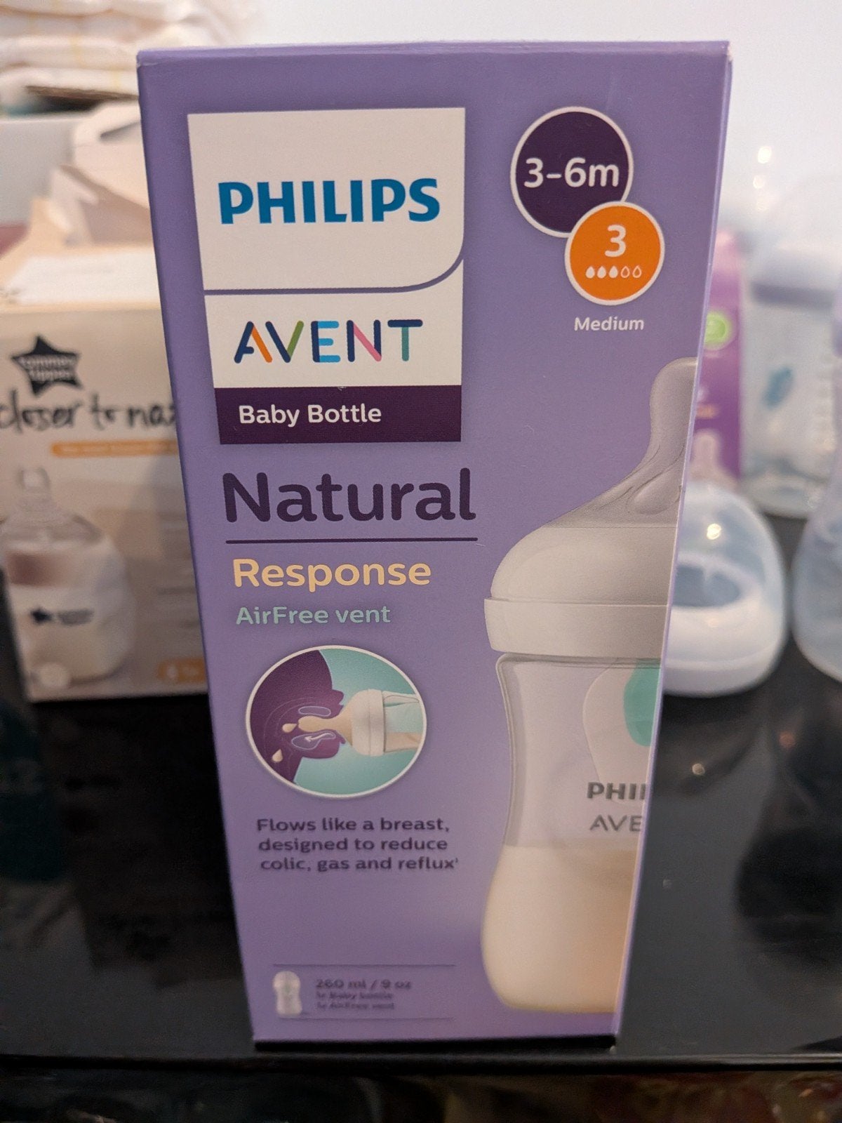 Philips Avent Natural Response flessen 3-6 maanden., Kinderen en Baby's, Ophalen, Nieuw, Philips Avent