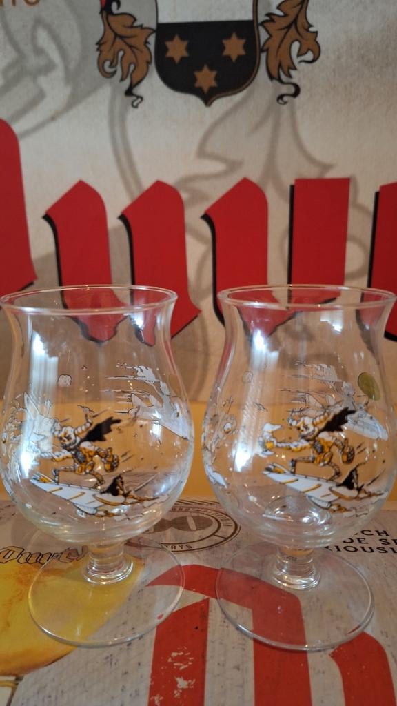 Duvel Berthom Express Duo, Verzamelen, Ophalen of Verzenden, Zo goed als nieuw, Glas of Glazen, Duvel