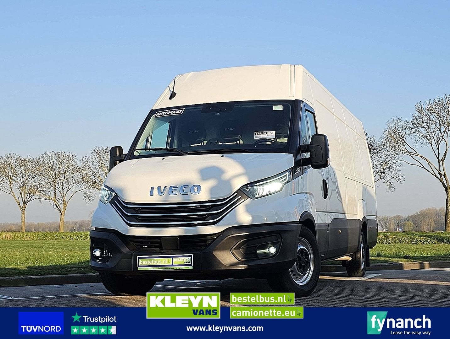 Iveco DAILY 35S16 L4H2 Navi Camera AC!, Auto's, Automaat, Iveco, Wit, Bedrijf