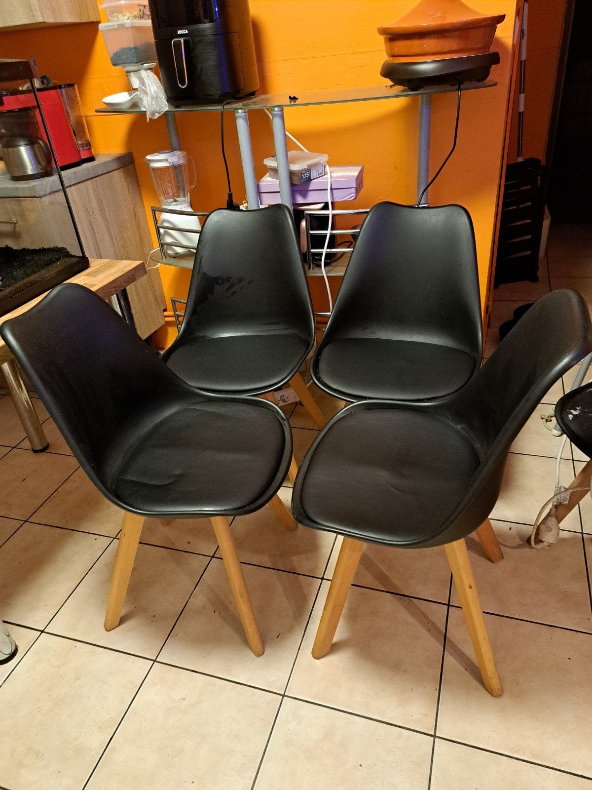 4 chaises  ikea, Maison & Meubles, Chaises, Enlèvement, Quatre