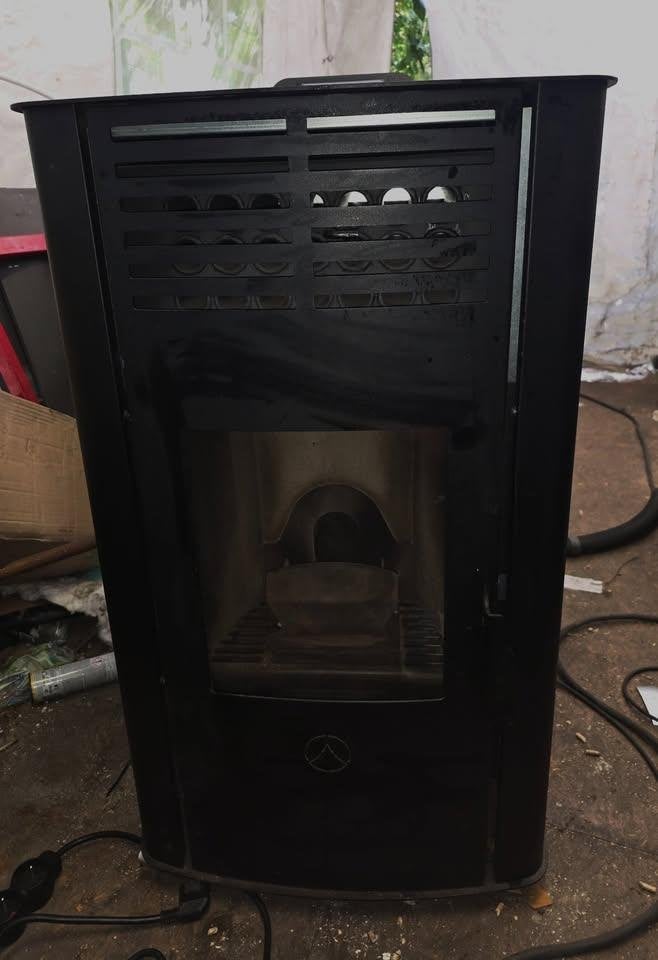 pelletkachel deville 6 kw, Ophalen, Gebruikt, Overige brandstoffen, Pelletkachel