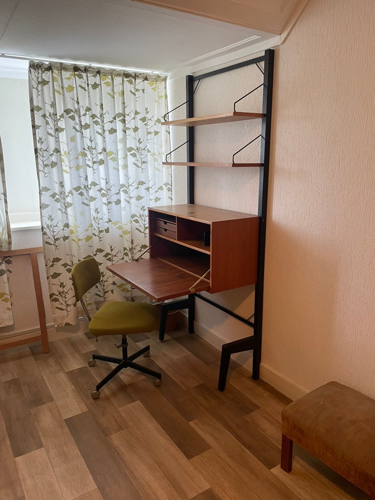 Wandmeubel van Poul Cadovius, 1960, Denemarken., Maison & Meubles, 25 à 50 cm, Moins de 150 cm, Comme neuf, Enlèvement