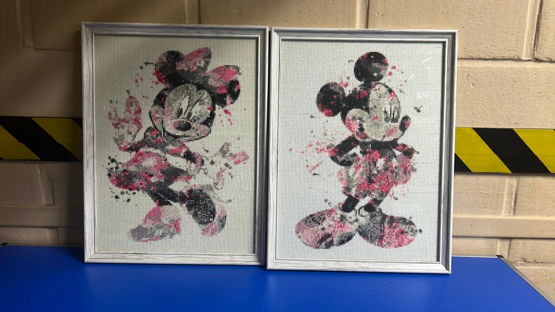 Diamond painting mickey en Minnie mouse cash te betalen bij, Hobby & Loisirs créatifs, Bricolage, Enlèvement, Diamond painting