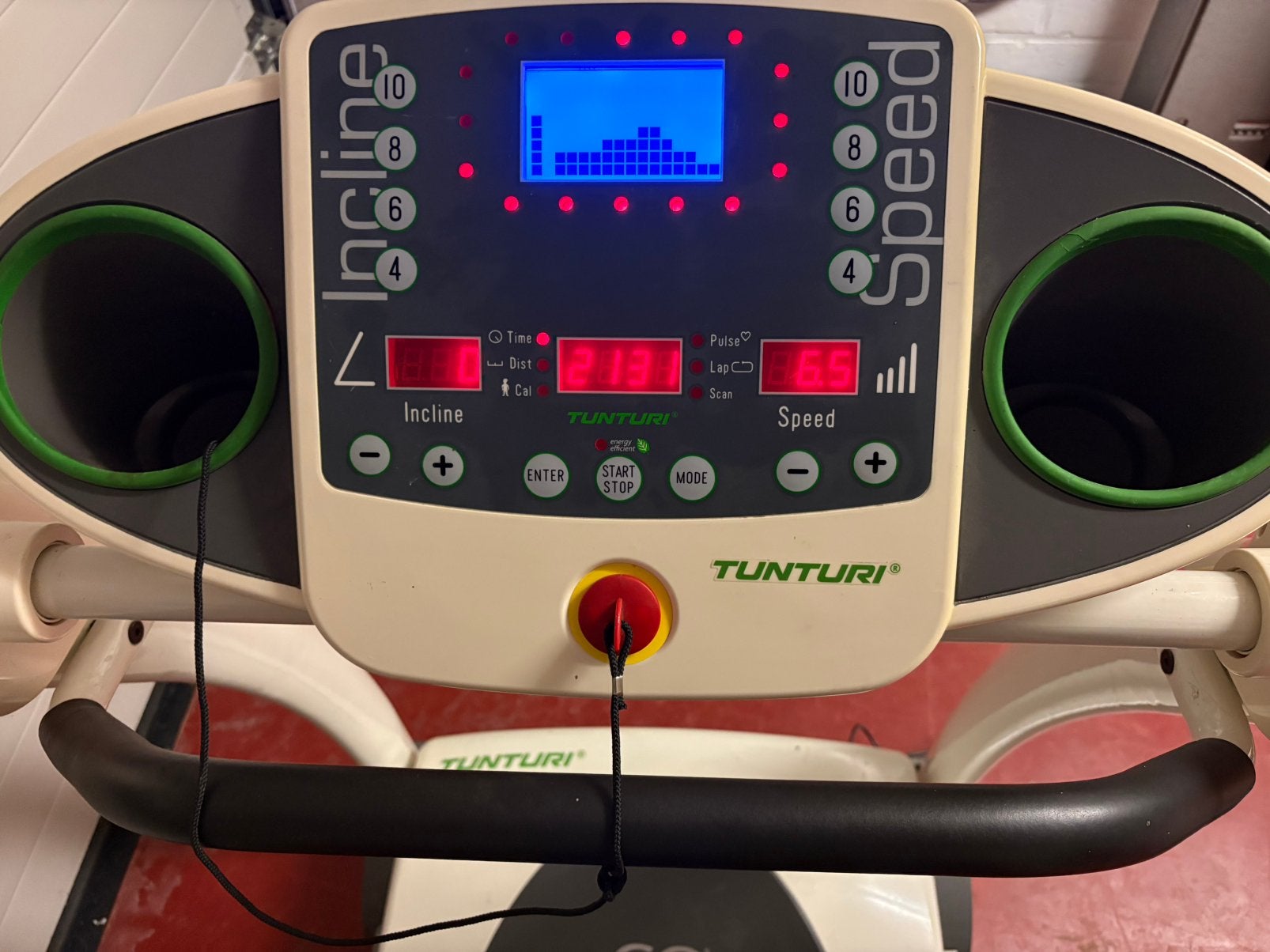 Loopband Tunturi, Sport en Fitness, Fitnessapparatuur, Ophalen, Zo goed als nieuw, Loopband