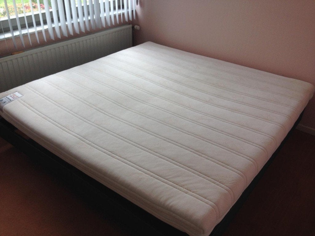 Lit + matelas de dimensions 2 m x 2 m - Velda Impulse, Maison & Meubles, Chambre à coucher | Lits, Autres dimensions, Enlèvement