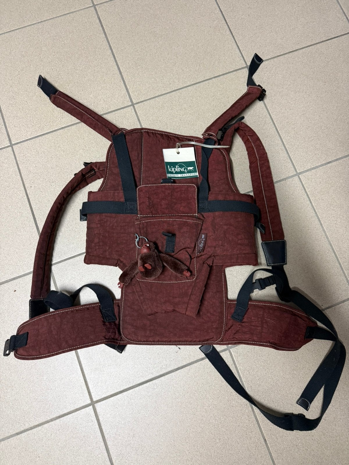Draagzak Kipling NIEUW, Kinderen en Baby's, Ophalen, Zo goed als nieuw, Draagzak