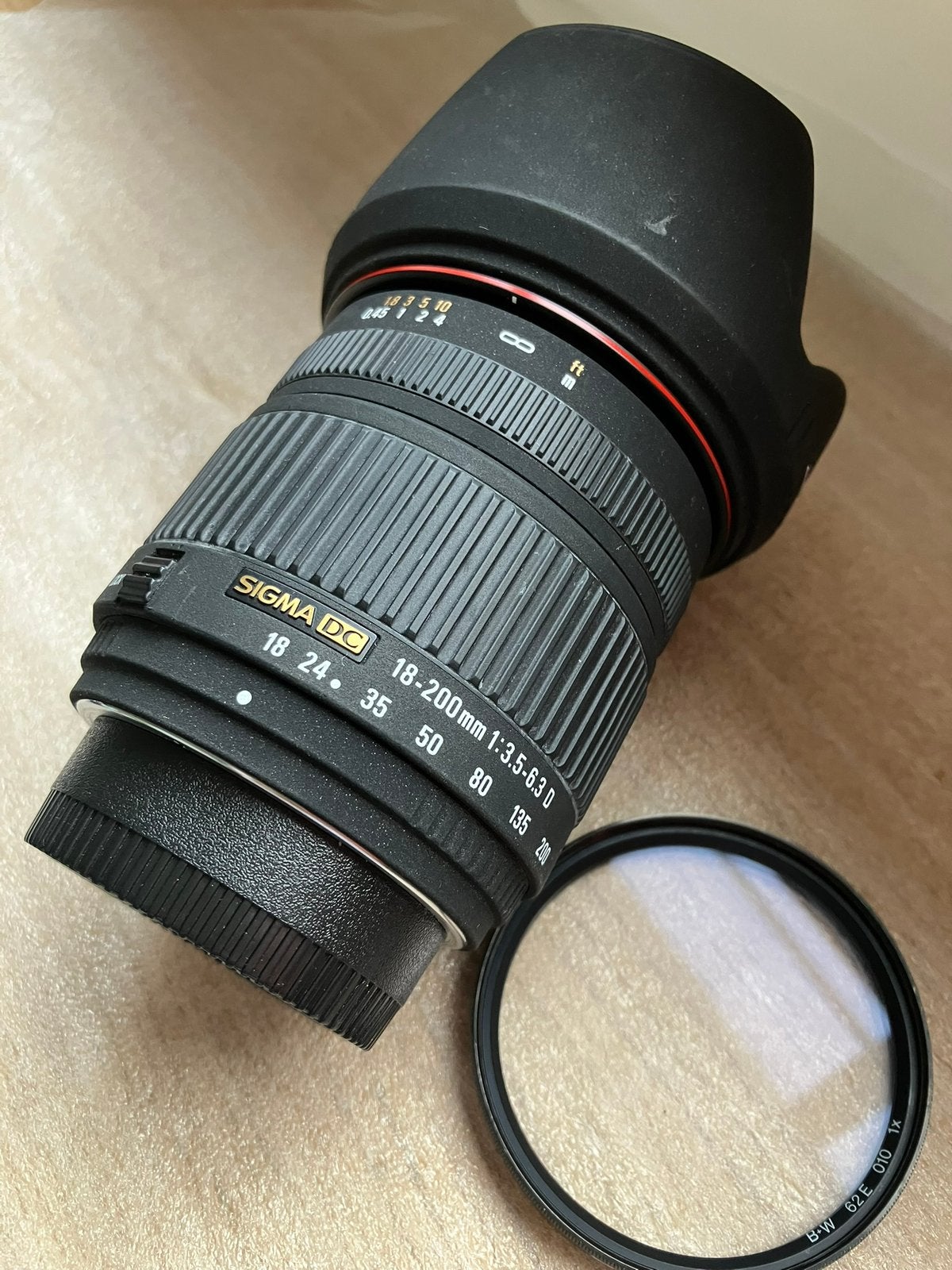 Sigma DC 18-200 voor Nikon DX, Enlèvement ou Envoi, Comme neuf, Nikon