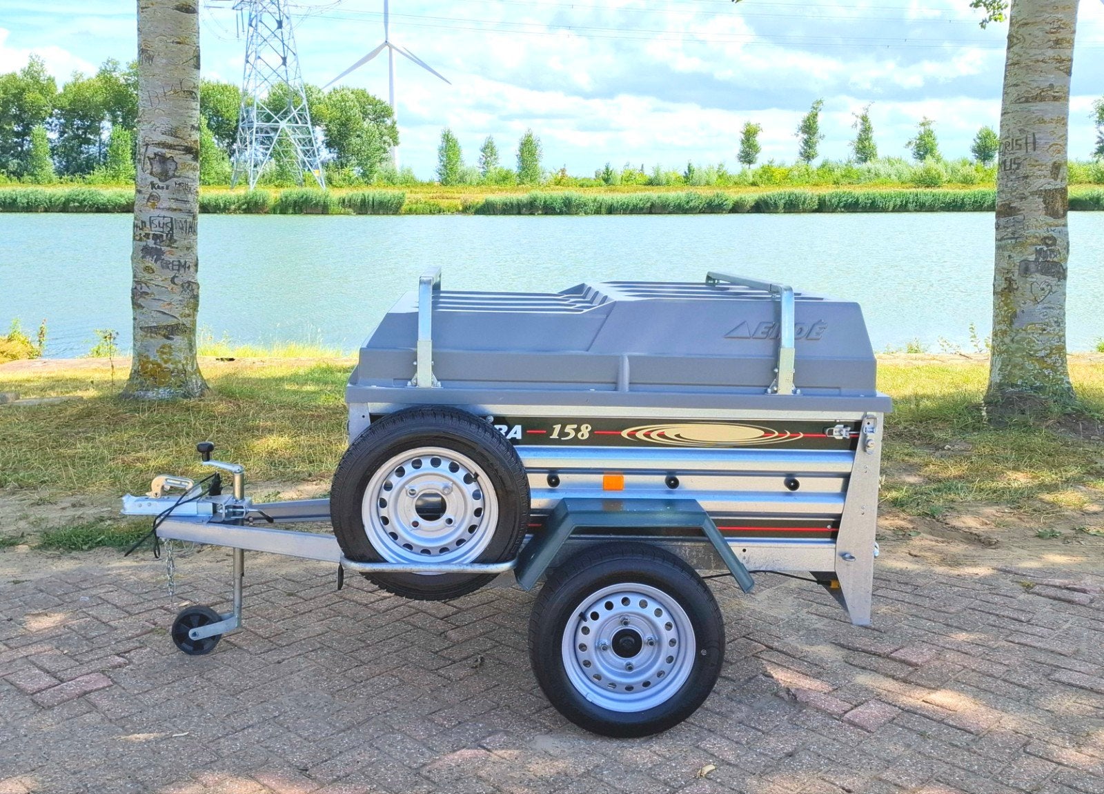 Daxara 158  bagagewagen aanhangwagen vakantiewagen supermooi, Auto diversen, Ophalen