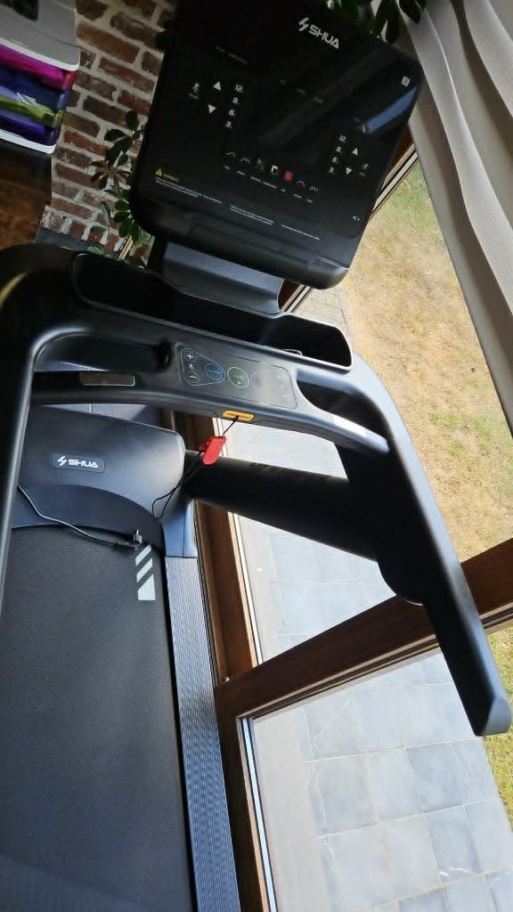 SHUA X5 semi-professionele loopband, Ophalen, Zo goed als nieuw, Aluminium, Loopband
