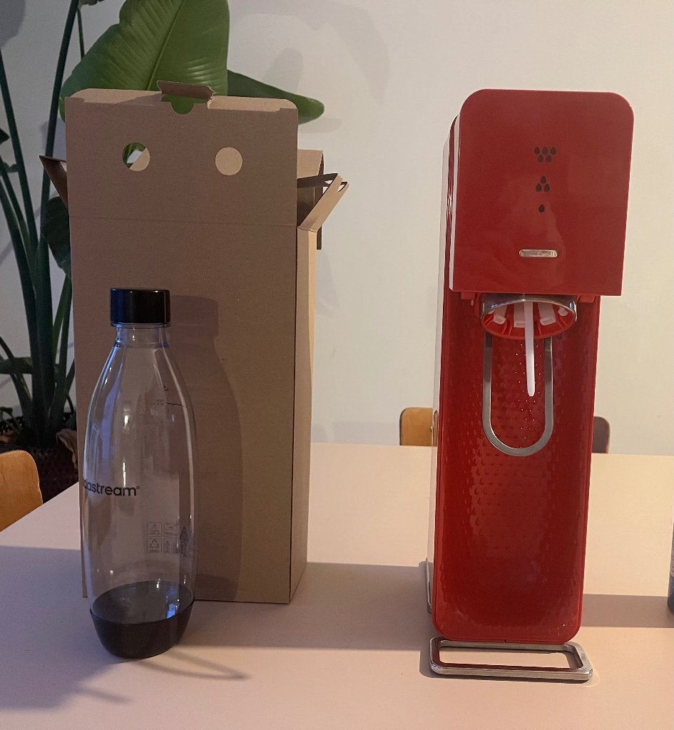 Sodastream, Ophalen, Kunststof, Rood, Overige merken