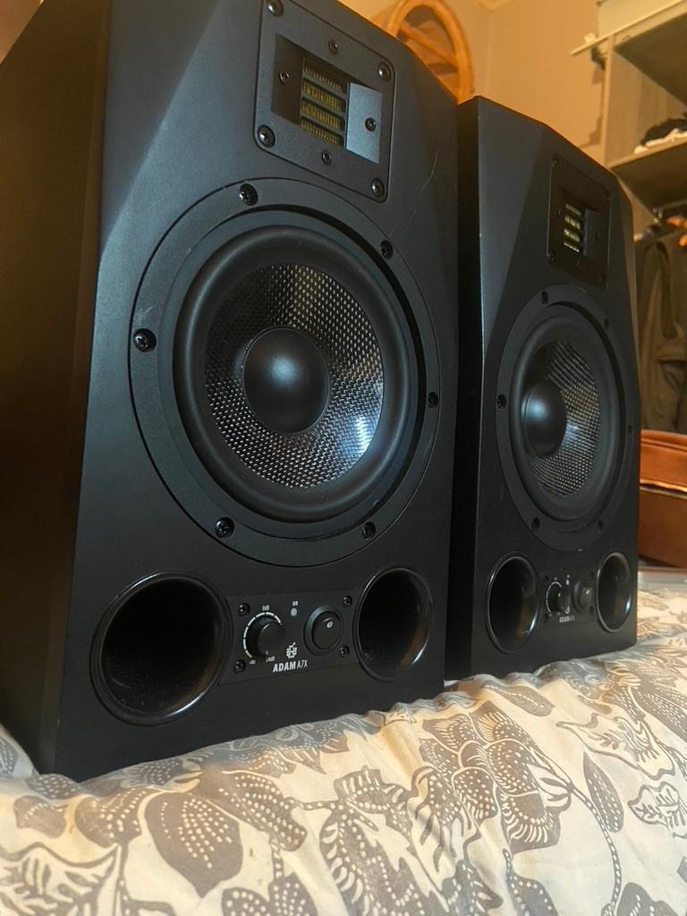 Adam Audio A7X, Audio, Tv en Foto, Luidsprekerboxen, Zo goed als nieuw, Overige typen, 120 watt of meer, Overige merken, Ophalen