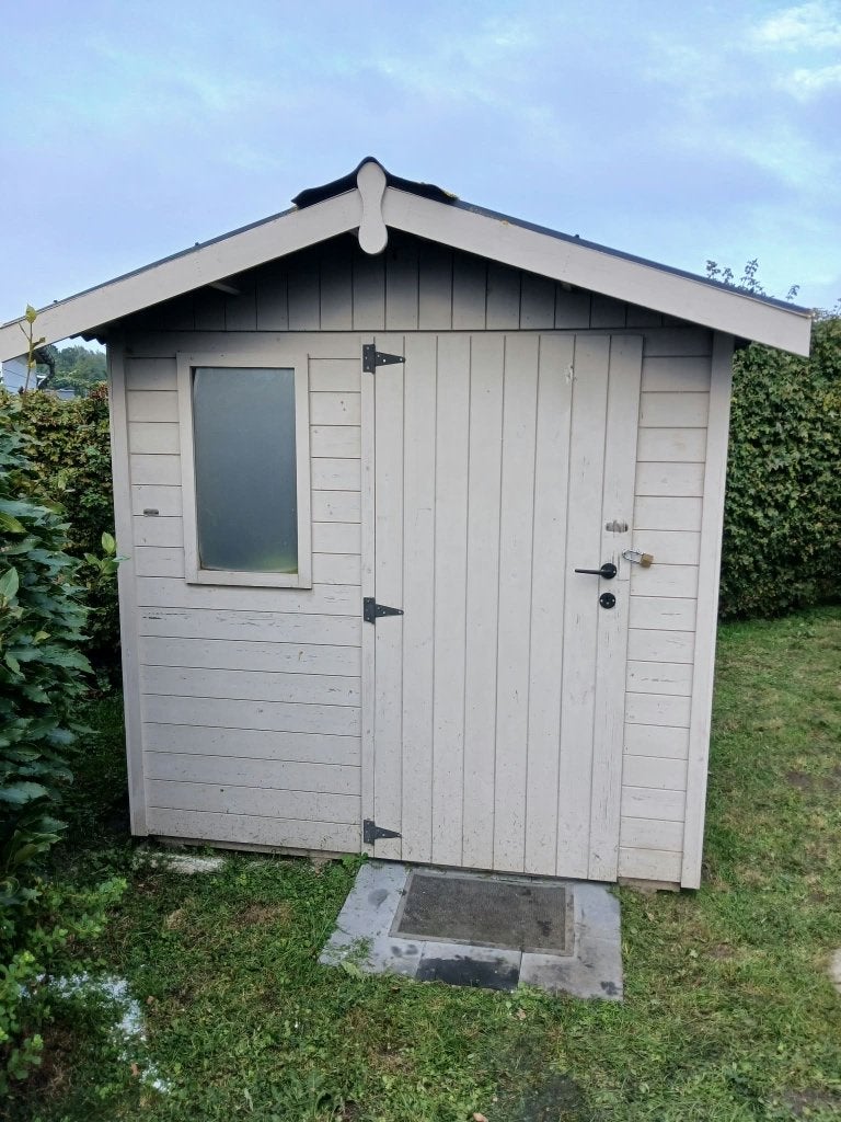Chalet de jardin, Cabane en bois, Enlèvement, Utilisé, Bois