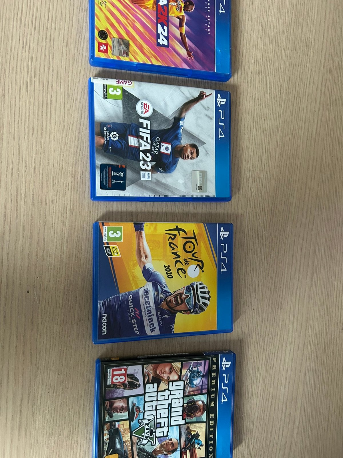 Ps 4 games, Enlèvement, Comme neuf