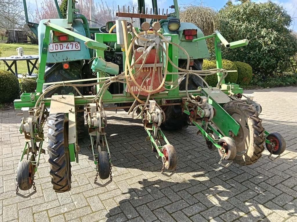 Zaaimachine witloof  en rugbreker, Enlèvement