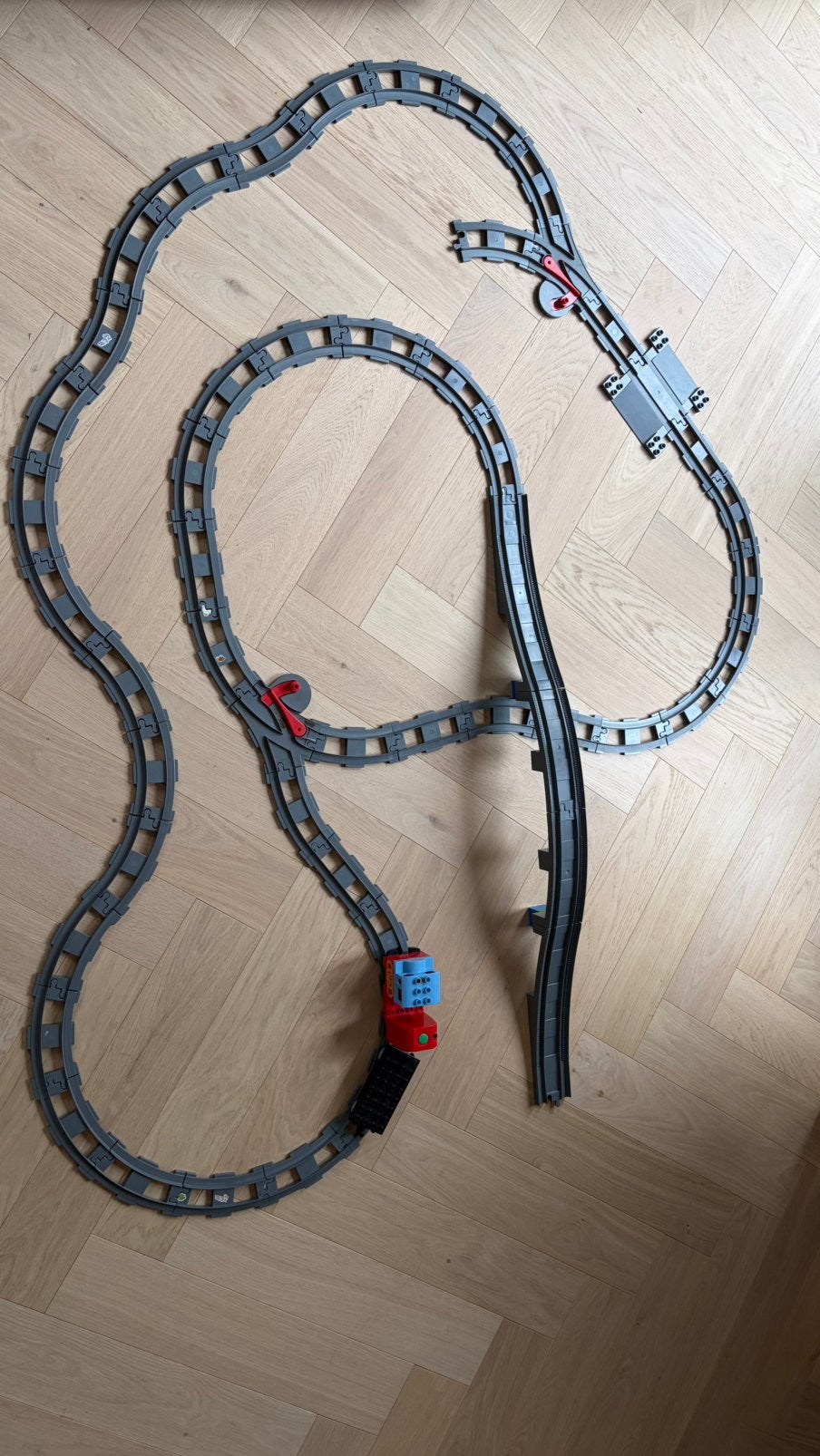 Compleet Duplo trein + uitbreiding, Kinderen en Baby's, Speelgoed | Duplo en Lego, Ophalen, Zo goed als nieuw, Compleet, Duplo