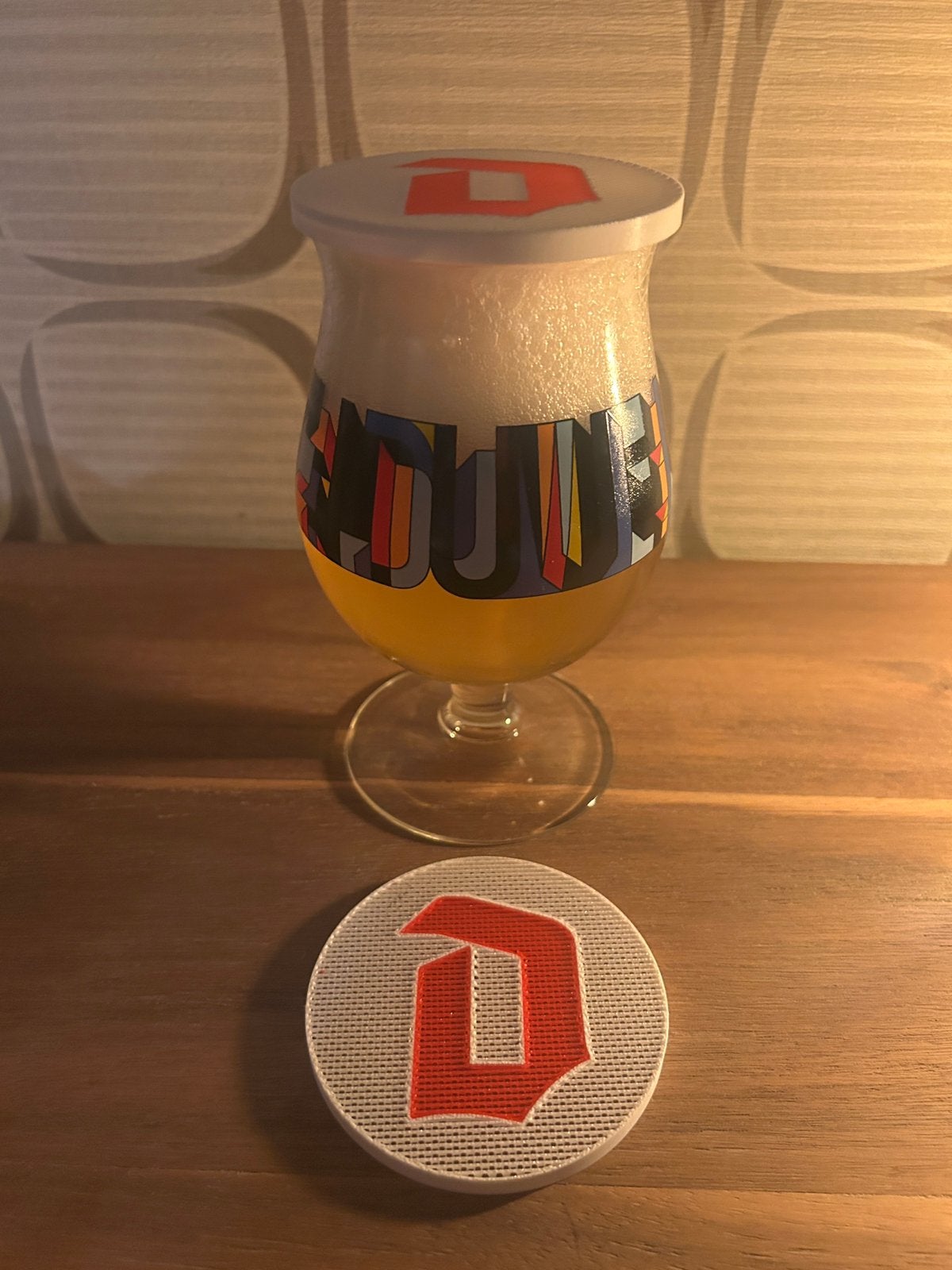 Couvercle en verre Duvel, Collections, Enlèvement ou Envoi, Neuf, Duvel