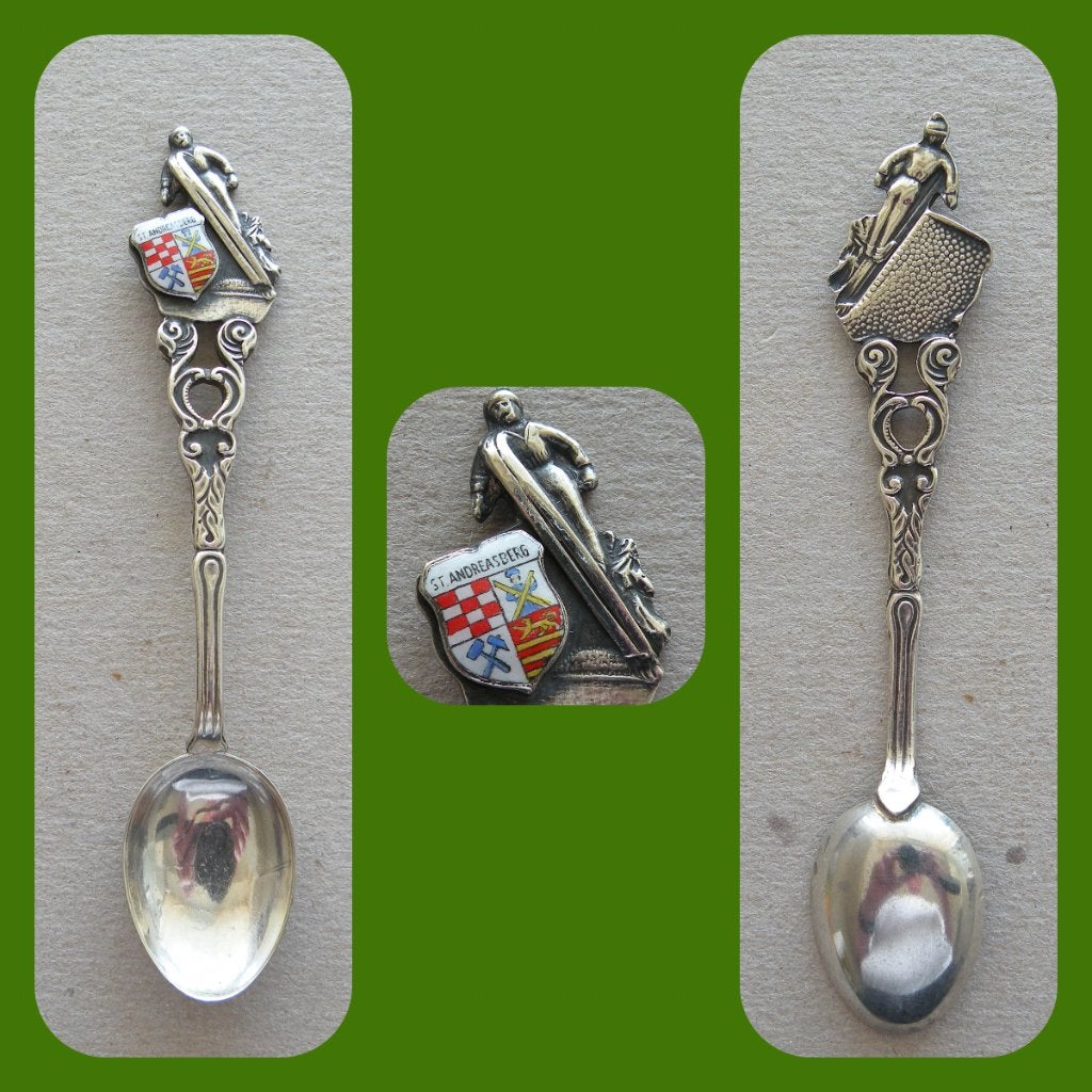 Skieër Spoon St. Andreasberg (frais de port 2,11€), Antiquités & Art, Envoi
