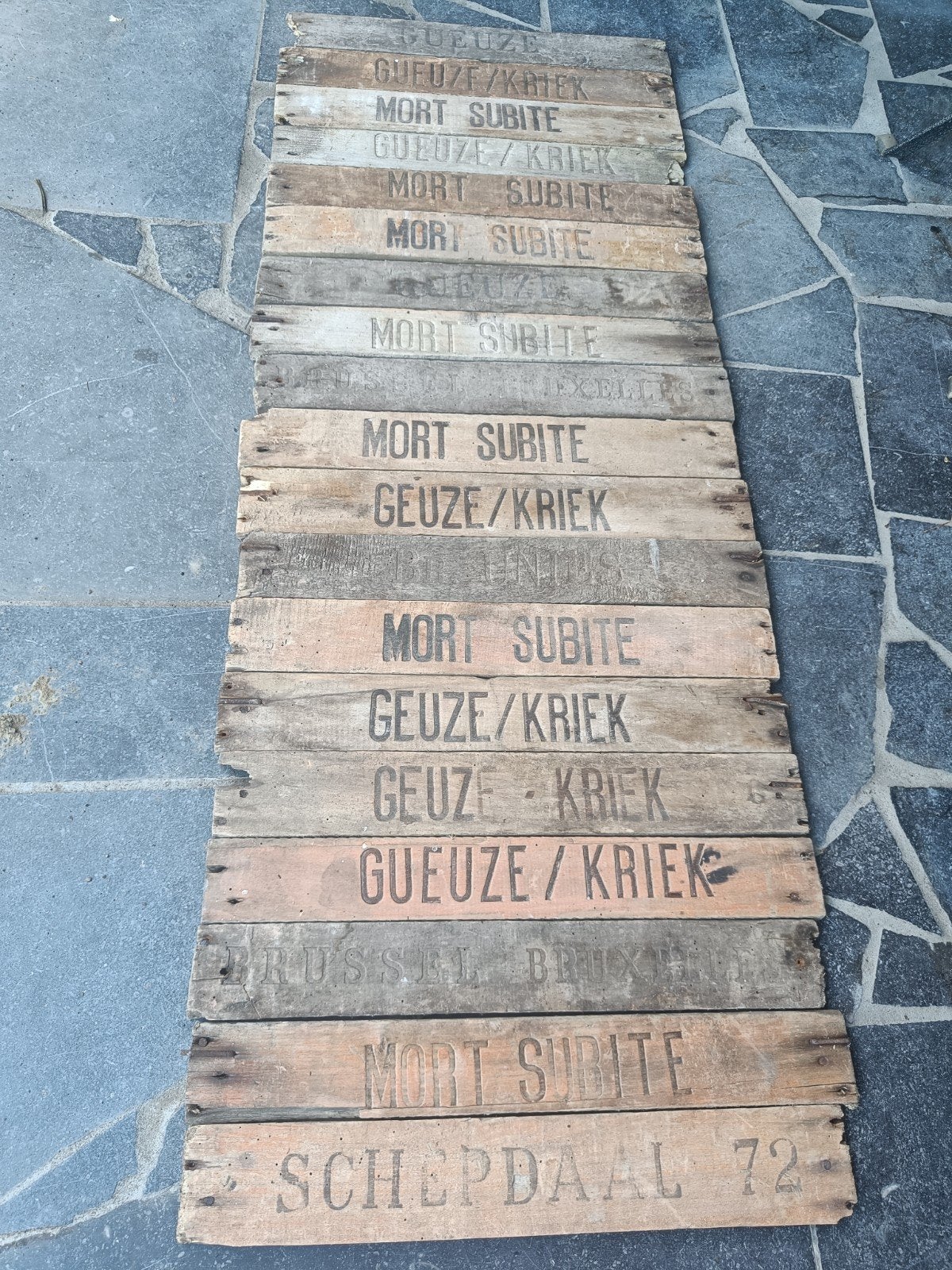 Bakken/Geuze/, Verzamelen, Ophalen