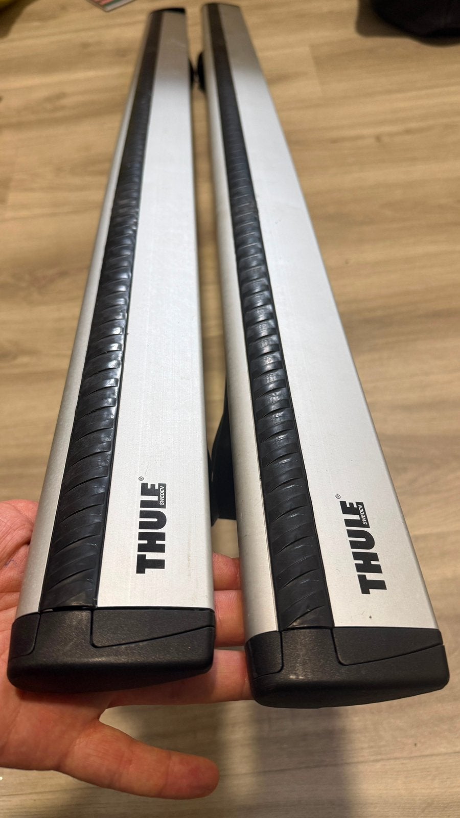 Barre de toit Thule WingBar Evo VW TIGUAN, Enlèvement ou Envoi, Utilisé