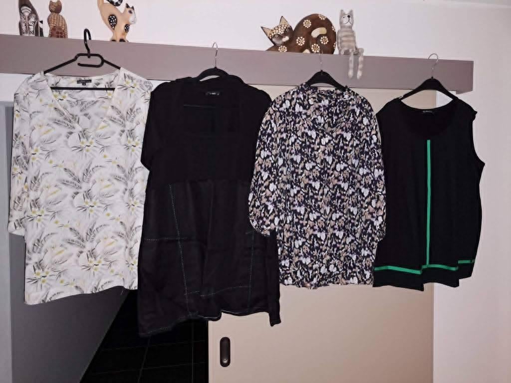 JBC, X-Two, Kaffe, Verpass, top, tuniek, jurk, mt 52 en XXL, X-Two, Nieuw, Ophalen of Verzenden, Jurk