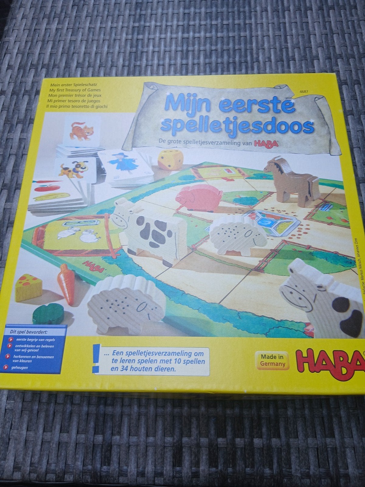 Haha jeux de société, Hobby & Loisirs créatifs, Cinq joueurs ou plus, Enlèvement, Comme neuf, Haba
