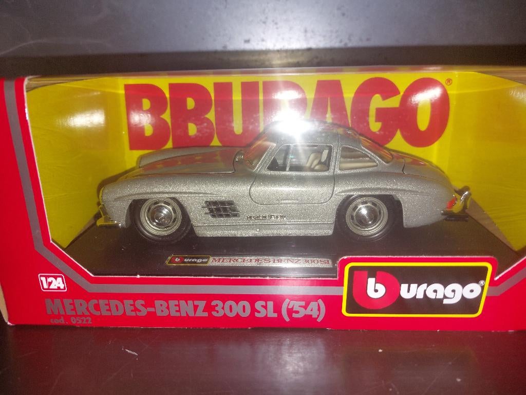 Mercedes Benz 300 SL 1954 - Bburago 1/24, Hobby & Loisirs créatifs, Voitures miniatures | 1:24, Envoi, Neuf, Voiture, Burago