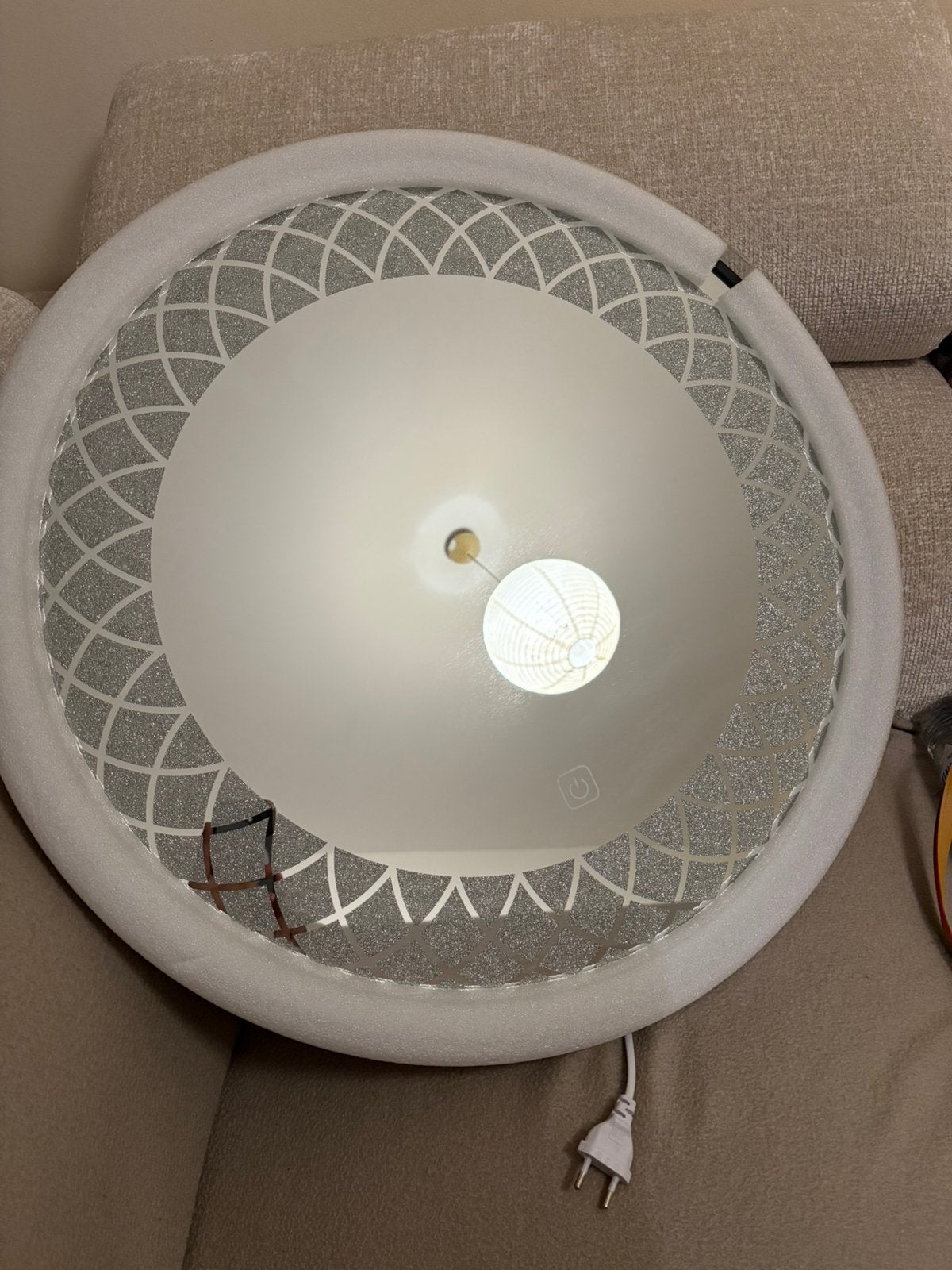Miroir LED Vanity (maquillage), Maison & Meubles, Neuf, Moins de 100 cm, Rond, Enlèvement