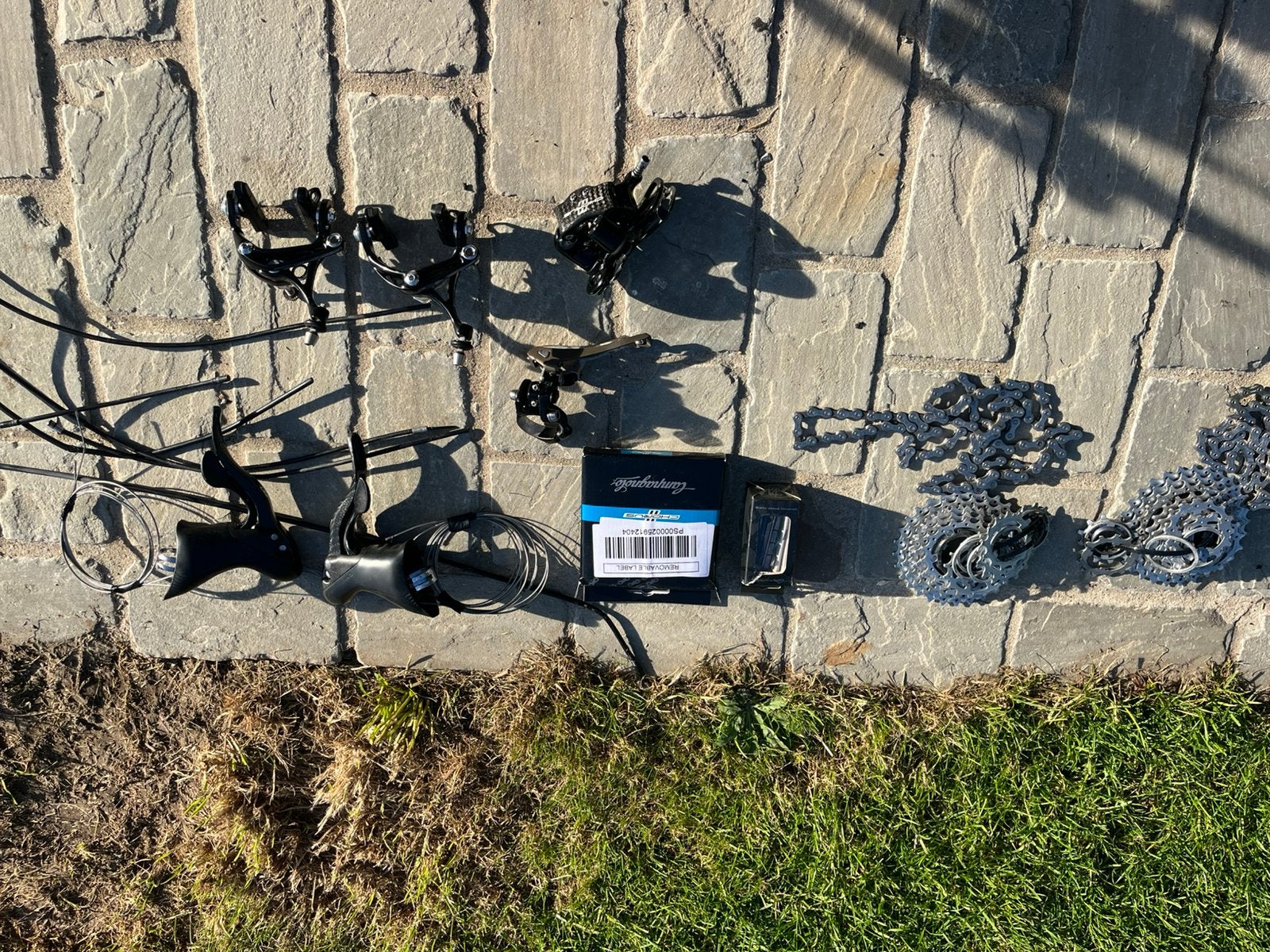 Kit complet Campagnolo, Autres marques, Frein sur jante, Enlèvement ou Envoi, Utilisé