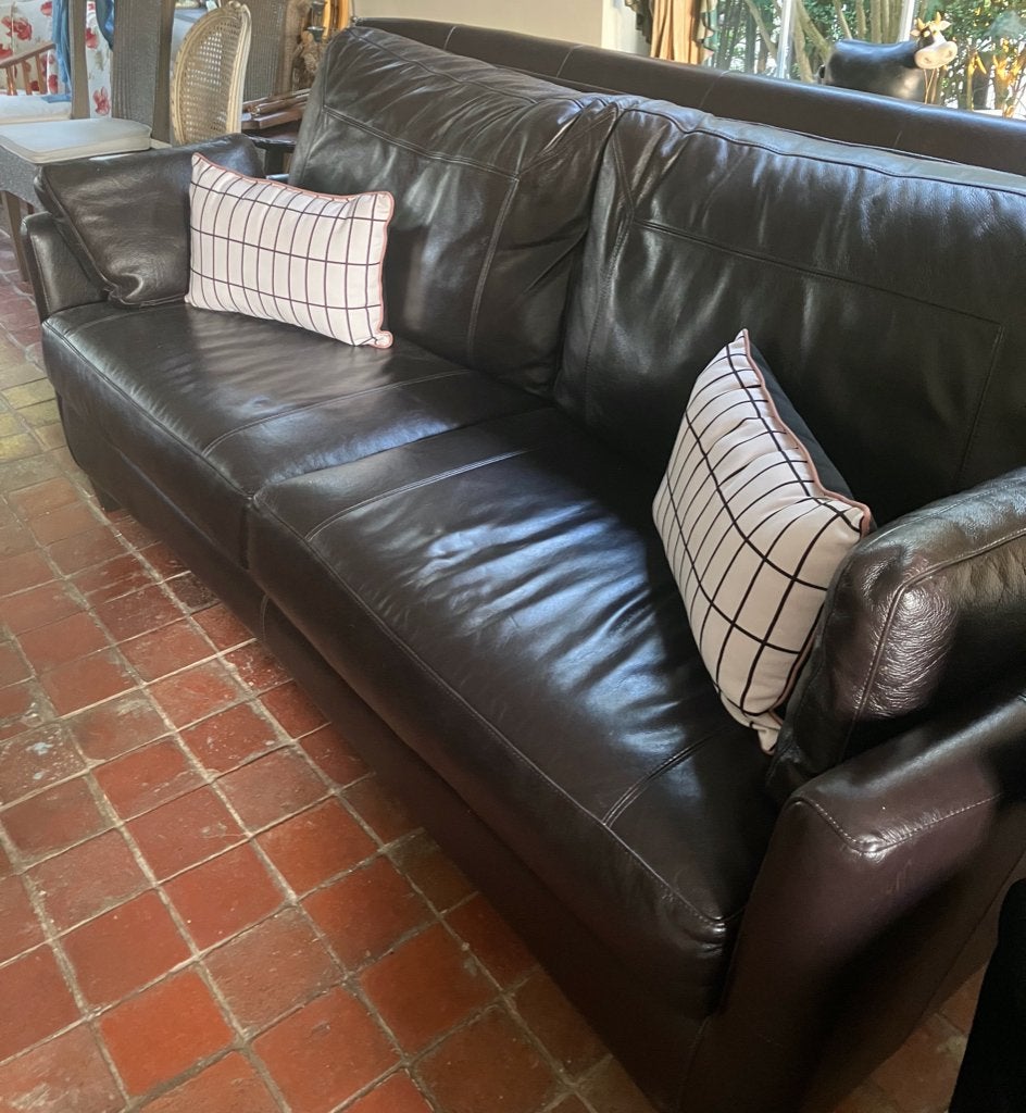 designer sofa, Huis en Inrichting, Ophalen, Design beetje retro afgeronde zijkanten, 150 tot 200 cm, Driepersoons