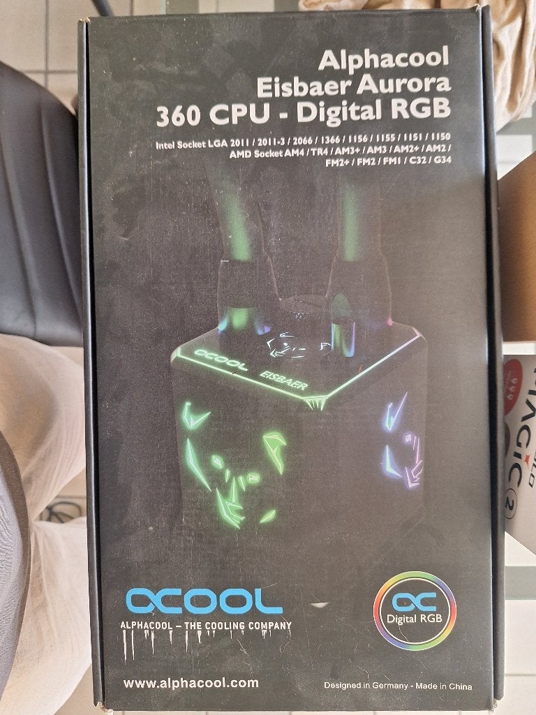 Defecte Alphacool Aurora 360 waterkoeling, Ophalen of Verzenden, Niet werkend, Waterkoeling