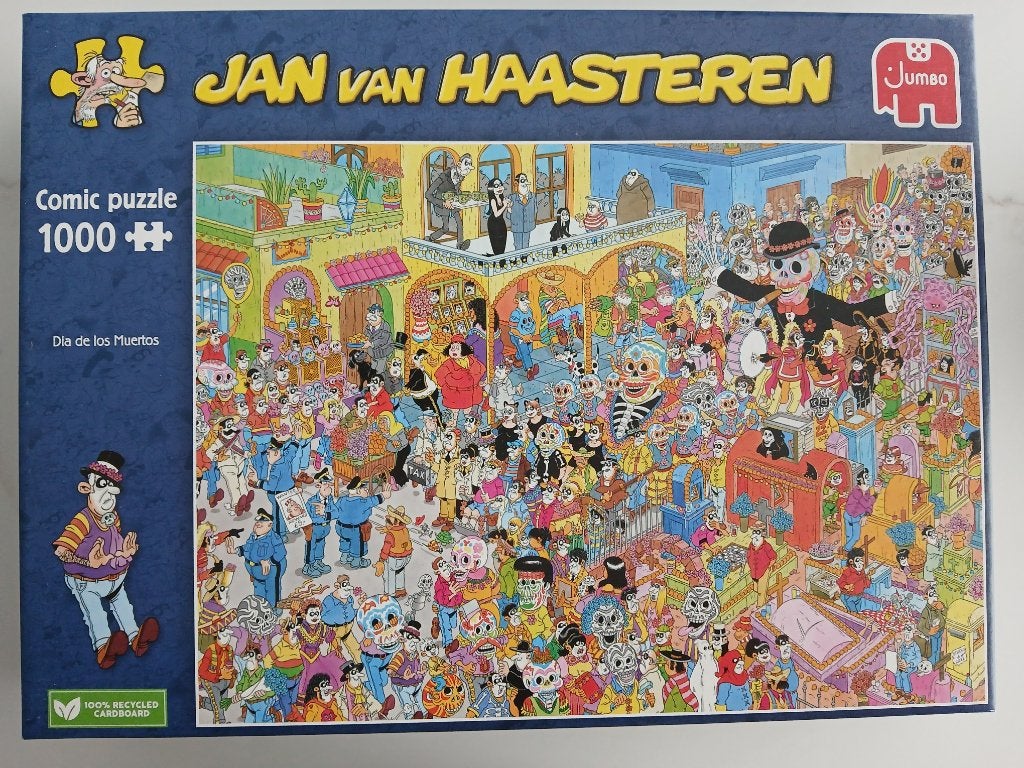 14 Jan van Haasteren puzzels 1000 stukjes, Hobby en Vrije tijd, Ophalen, 500 t/m 1500 stukjes, Zo goed als nieuw, Legpuzzel
