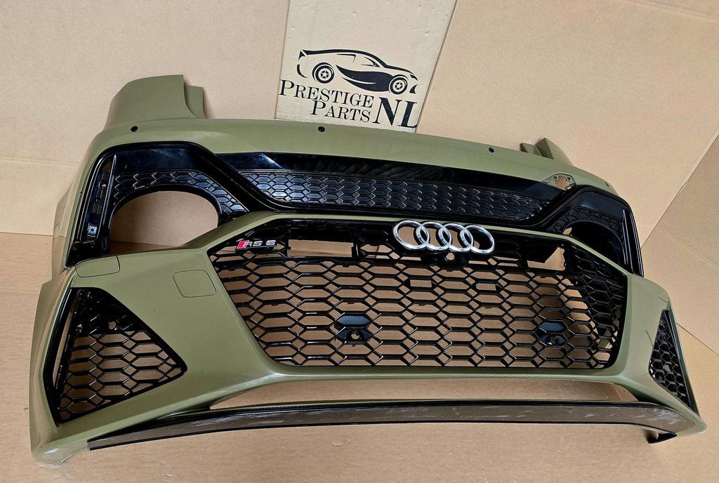 Audi A6 C8 4K RS6 RS ORIGINEEL VOORBUMPER + ACHTERBUMPER RS6, Gebruikt, -, Bumper, -