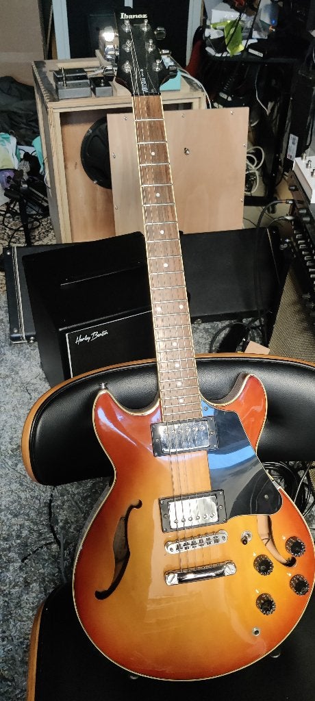 IBANEZ ARTSTAR AM50-AV GITAAR, Musique & Instruments, Instruments à corde | Guitares | Électriques, Enlèvement ou Envoi, Utilisé