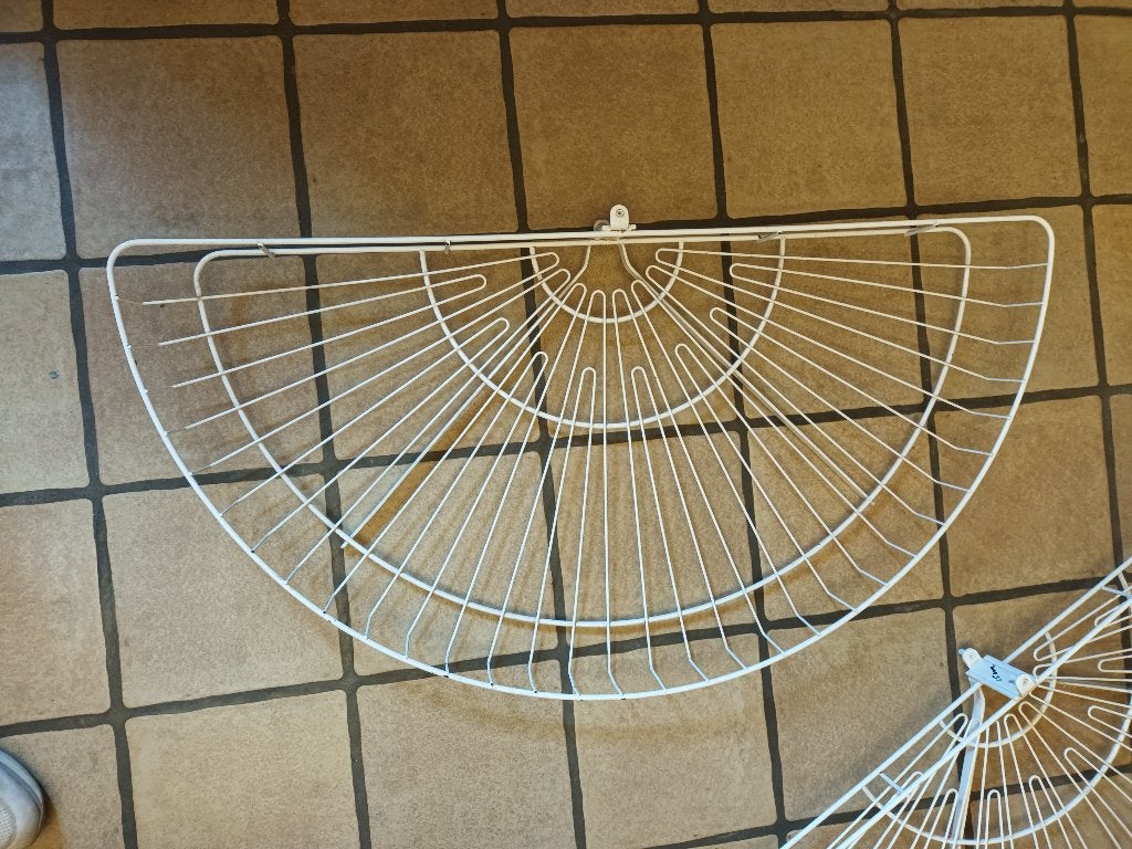 Halve maan carrousel, Ophalen, Gebruikt, Wit, 50 tot 100 cm