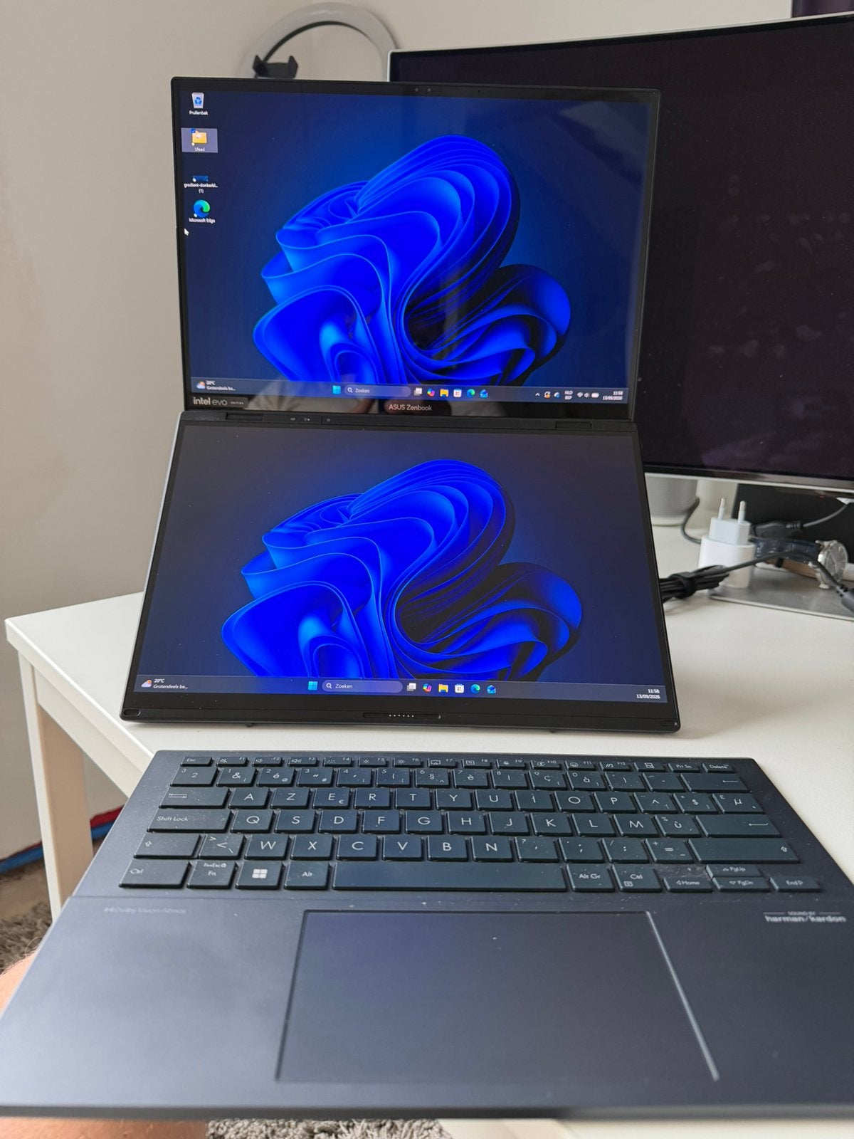 Asus Zenbook Duo UX8406MA., Informatique & Logiciels, Enlèvement, Comme neuf, 16 GB, SSD
