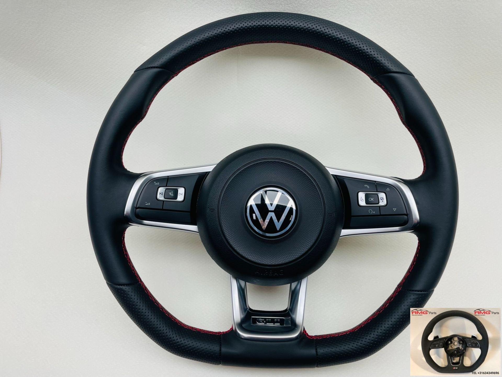 Vw UP Gti Gli Polo Gli Gti Stuur met Airbag, Volkswagen, Volkswagen AG, Nieuw, Vw@volkswagen.de