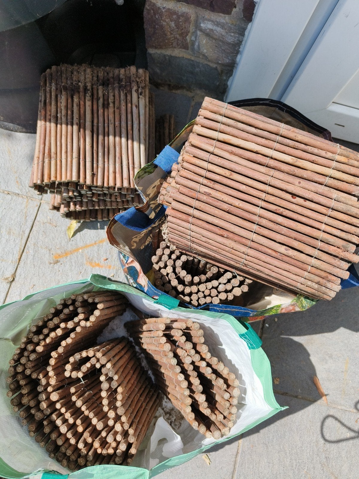 Houten omheining, Doe-het-zelf en Bouw, Dakpannen en Dakbedekking, Ophalen