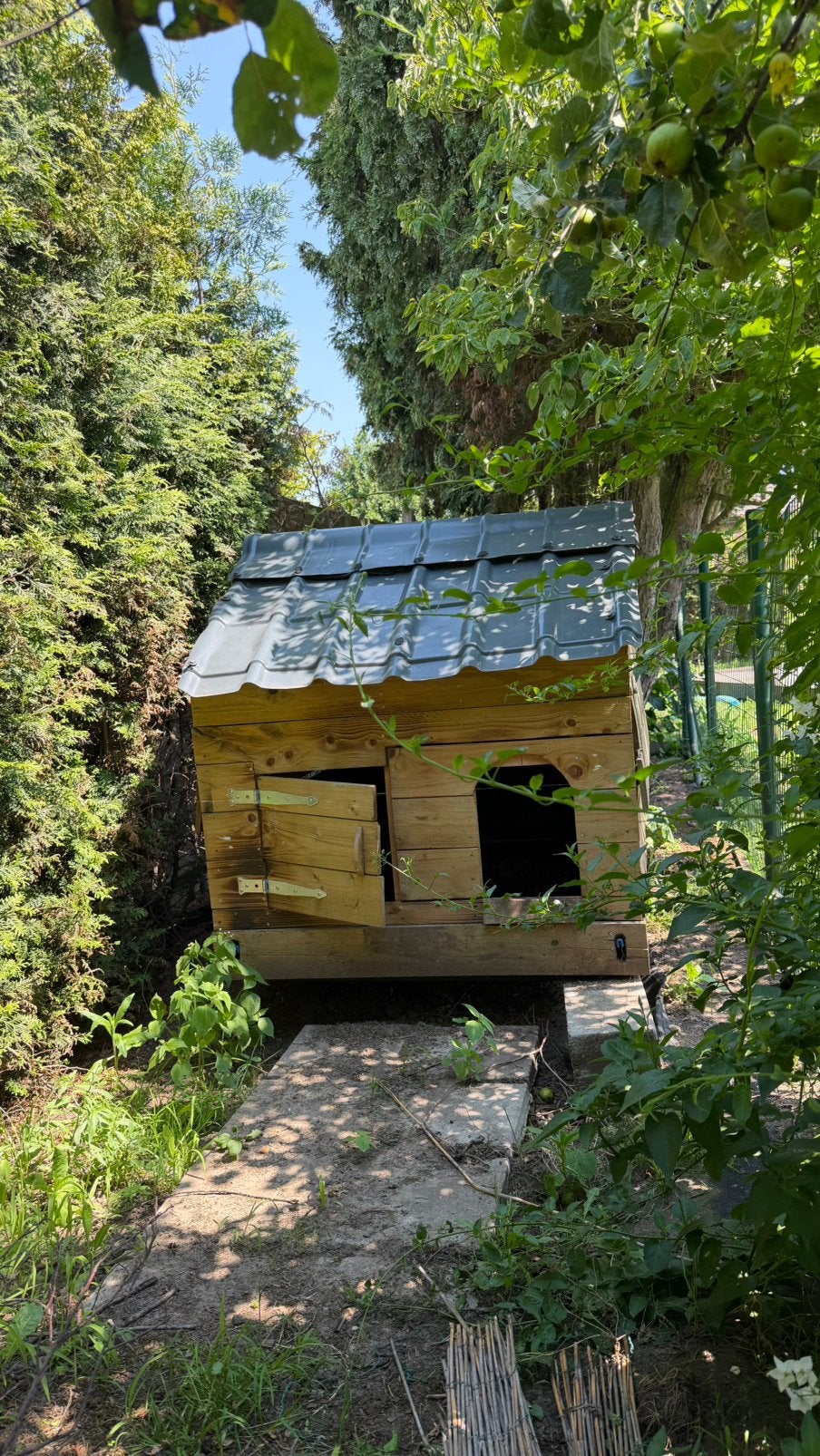 Kippenhok groot, Dieren en Toebehoren, Ophalen, Zo goed als nieuw