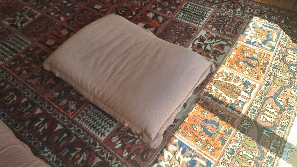 Pouf Cinna Calin – Design Pascal Mourgue – 90 €, Maison & Meubles, Enlèvement, Utilisé, Tissus, Design Pascal Mourgue