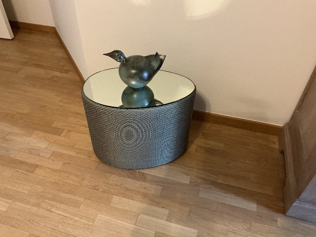 Bijzettafeltje Natuzzi, Ophalen, Zo goed als nieuw, Kunststof