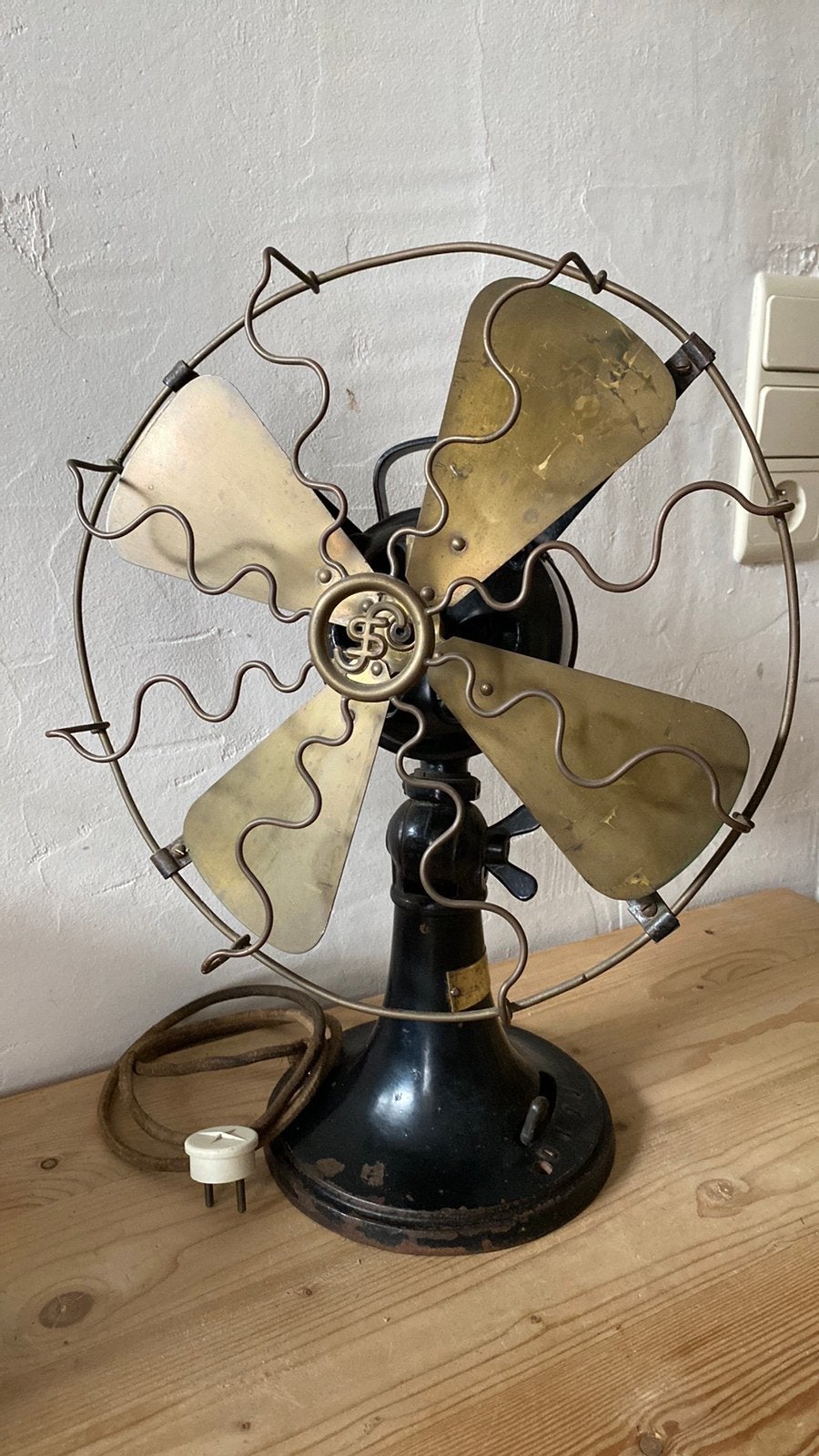 Ventilateur ancien Siemens-schukert, Verzamelen, Ophalen of Verzenden, Zo goed als nieuw