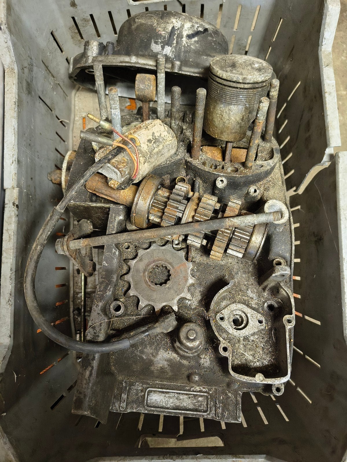 Suzuki T500, Enlèvement ou Envoi