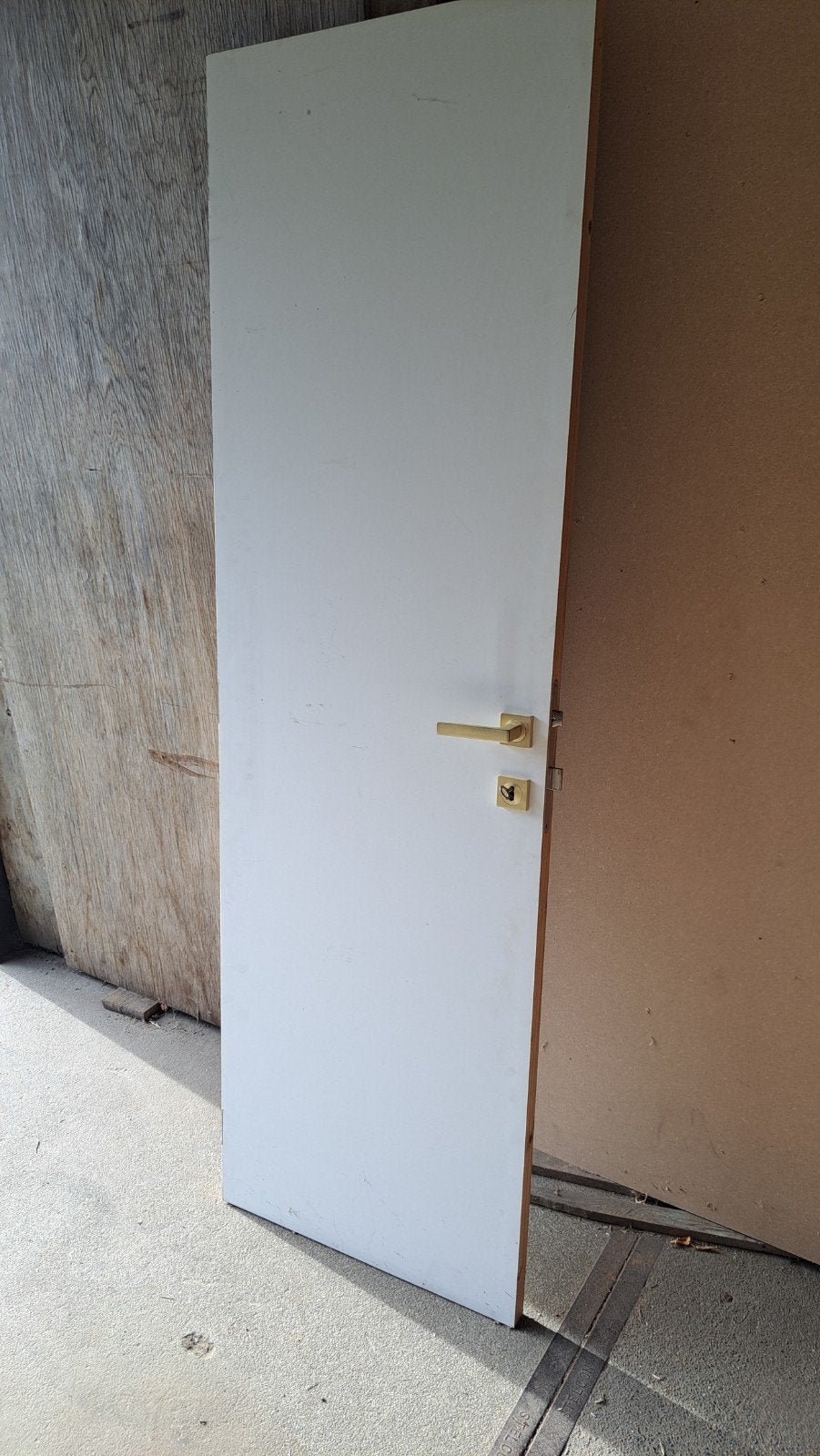 Porte peinte gratuitement B : 630 H : 2020, Bricolage & Construction, Enlèvement, Comme neuf, Moins de 80 cm, 200 à 215 cm