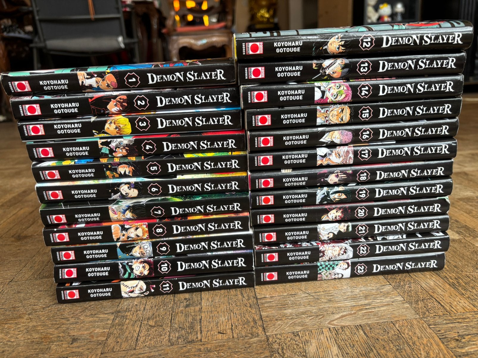 Manga demon slayer 1-23 intégrale, Livres, BD, Enlèvement ou Envoi, Utilisé