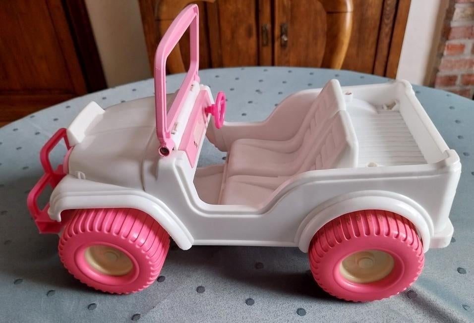 Vintage Barbie jeep, Ophalen of Verzenden, Barbie